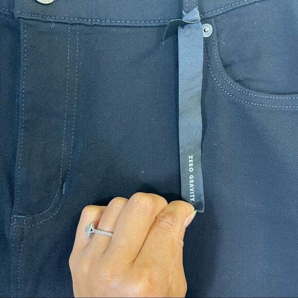 Banana Republic Black Mid Rise Skinny Jeans Size 35 - Picture 12 of 15